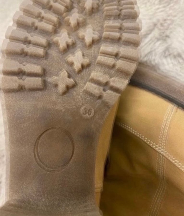 Bej Süet Kadın Dolgu Topuklu Diz Boyu Çizme - Görsel 3