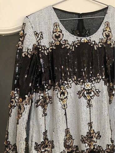 xl Beden pul işlemeli bluz