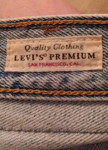 26 Beden Levi's 501 orjinal