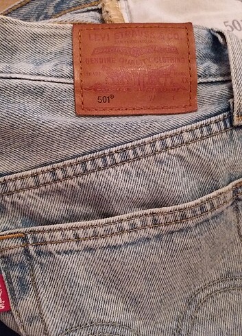 26 Beden mavi Renk Levi's 501 orjinal