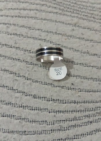 Gri Minimalist Erkek Yüzük No:20