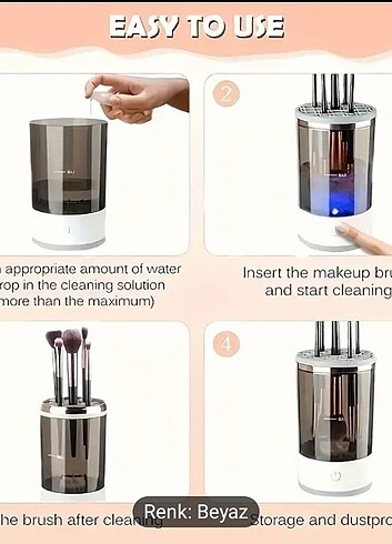 Makyaj fırçası temizleyici  - Görsel 3