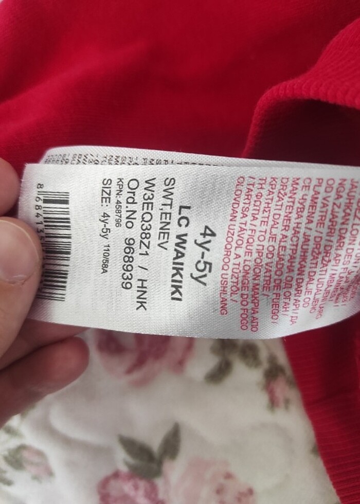 Kırmızı yılbaşı kazağı  - Görsel 3