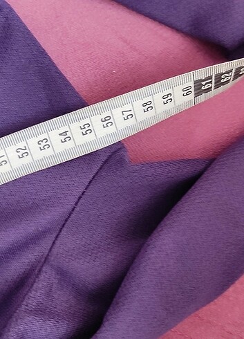 Tesettür elbise koyu mor  - Görsel 6