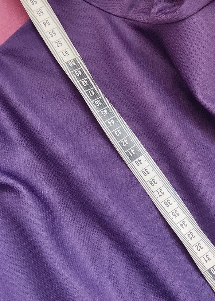 Tesettür elbise koyu mor  - Görsel 2