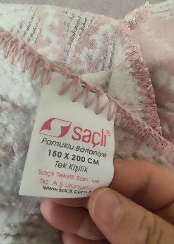 Pembe battaniye iki tane - Görsel 9