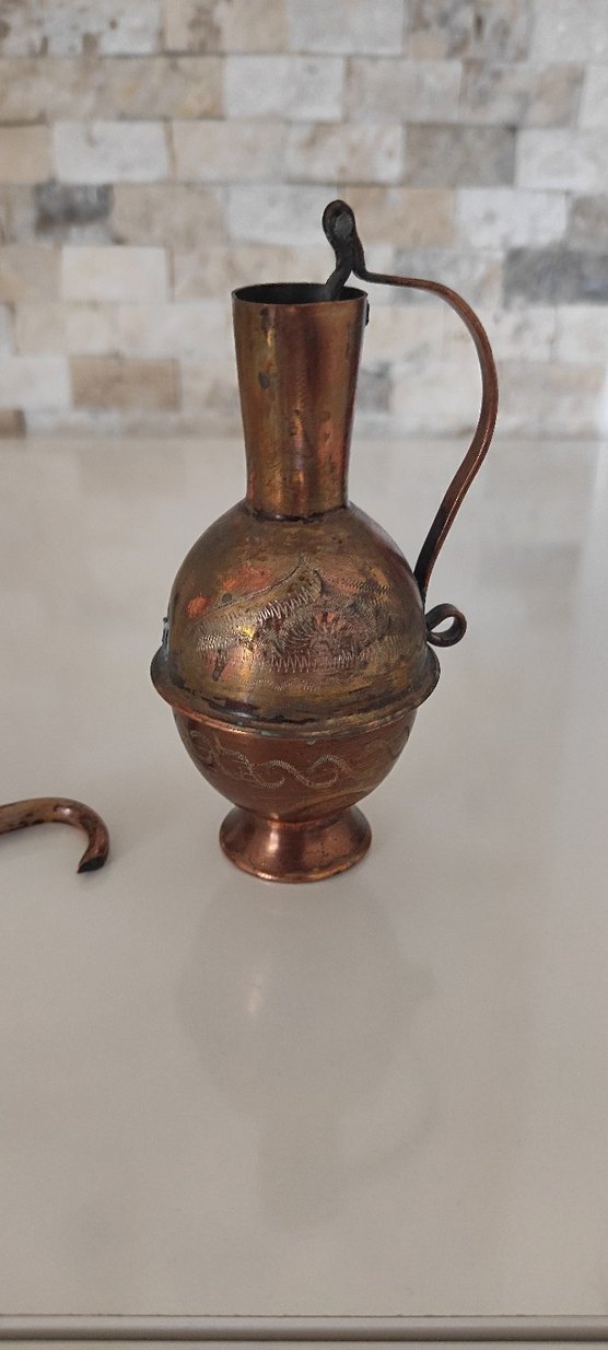 minyatür bakir ibrik - Görsel 4