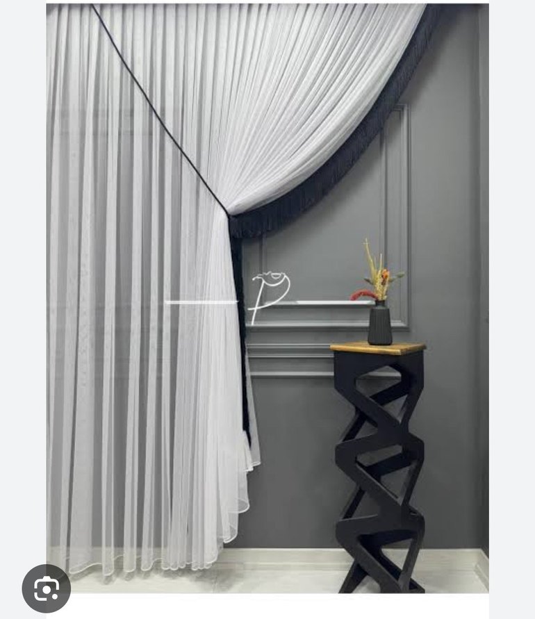 sol tek kanat kruvaze perde - Görsel 4