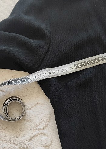Fermuarlı Siyah Uzun Kadın Kap - Görsel 8