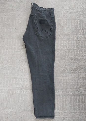 Gri Regular Fit Erkek Denim Pantolon - Görsel 3