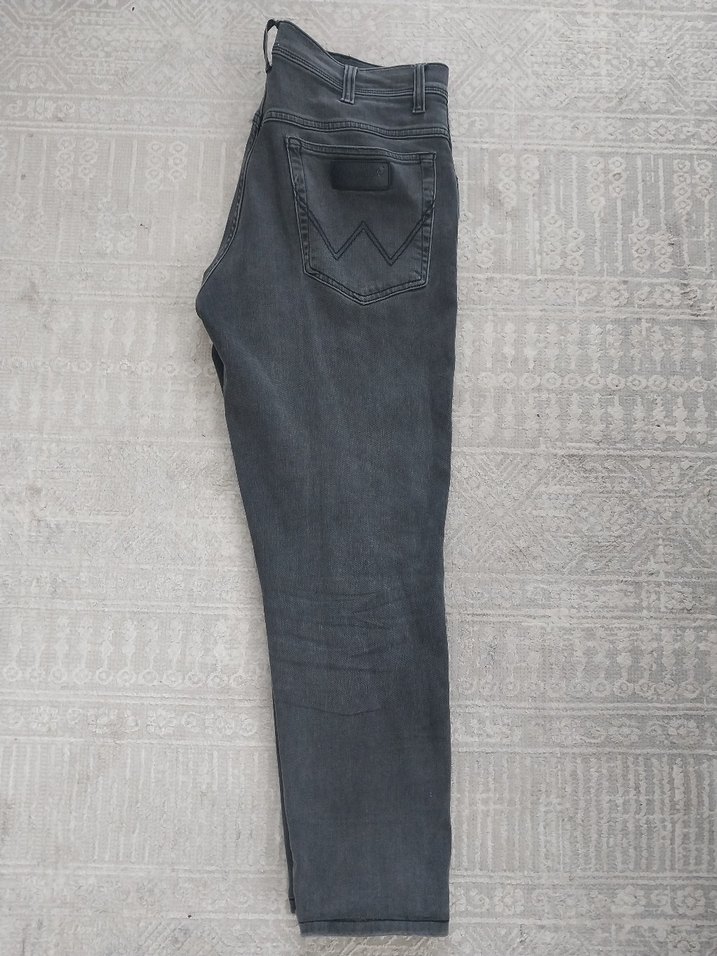 Gri Regular Fit Erkek Denim Pantolon - Görsel 3