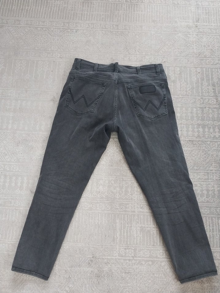 Gri Regular Fit Erkek Denim Pantolon - Görsel 5