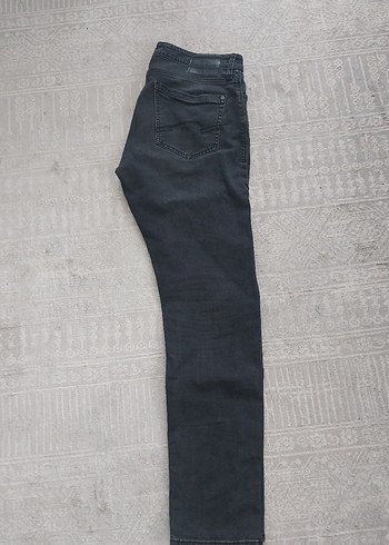 Gri Regular Fit Erkek Denim Pantolon - Görsel 2