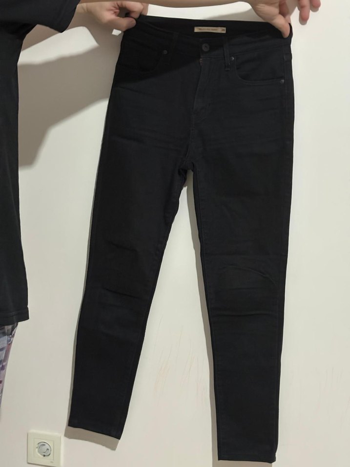 Siyah Hamile Skinny Jean Pantolon - Görsel 2