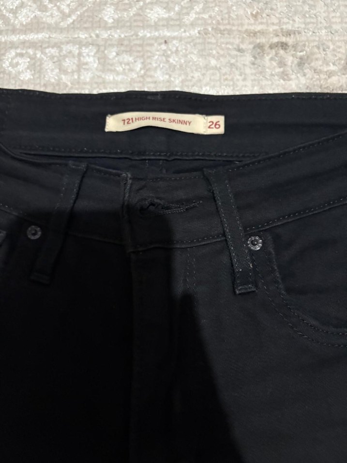 Siyah Hamile Skinny Jean Pantolon - Görsel 3