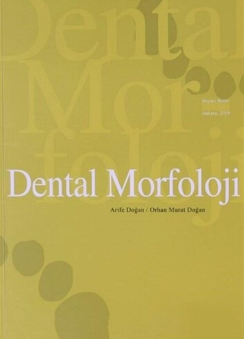 Dental Morfoloji Diş hekimliği kitabı