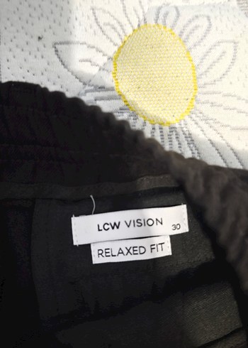 Erkek kahverengi salaş kumaş pantolon(palazzo pantolon) - Görsel 4