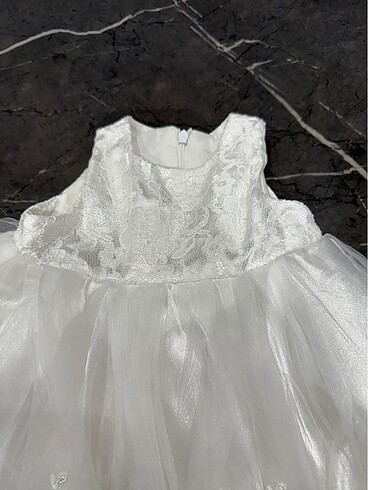 3-6 aylık kız bebek elbise takımı - Görsel 3