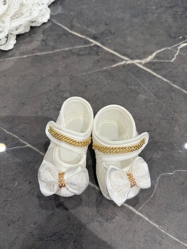 3-6 aylık kız bebek elbise takımı - Görsel 8