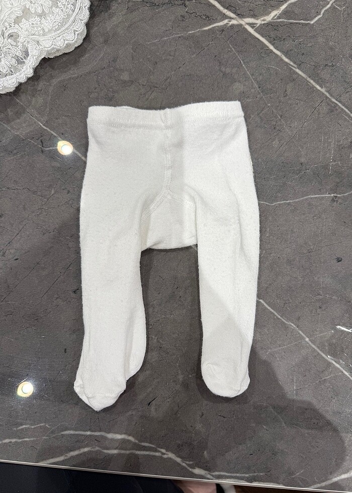 3-6 aylık kız bebek elbise takımı - Görsel 5