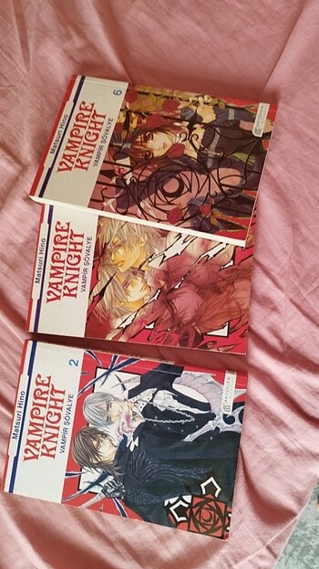  Beden Renk Vampire knight 2. 6. 7. cilt