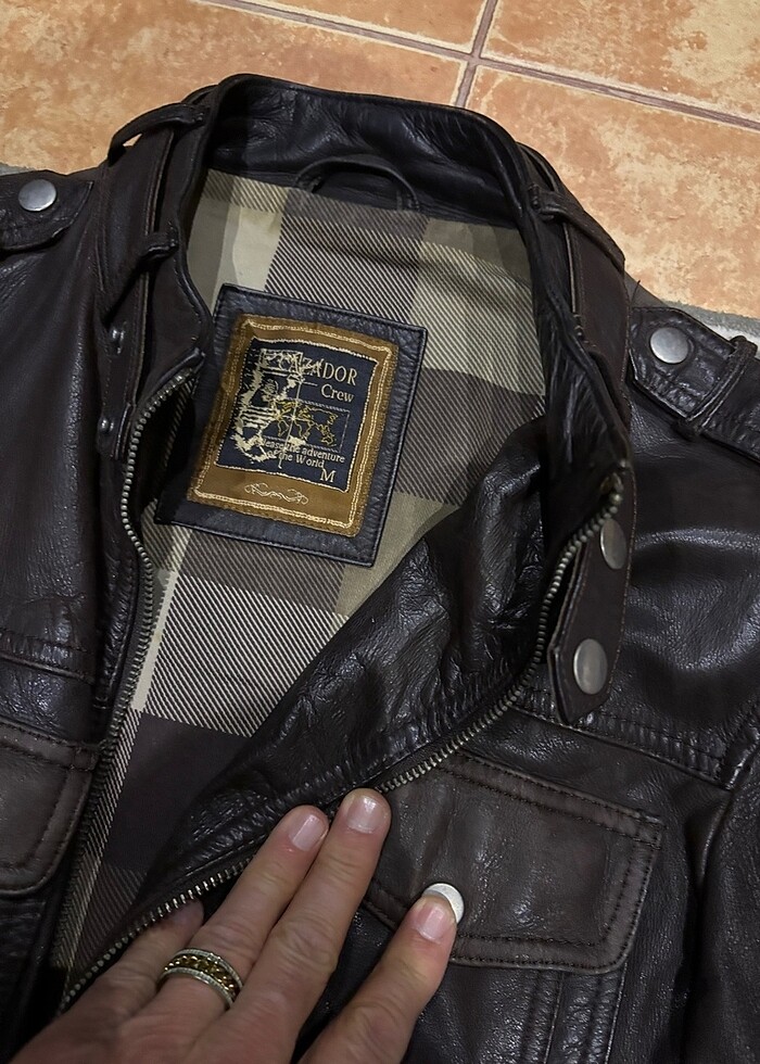 Cardazor Deri Ceket - Görsel 2