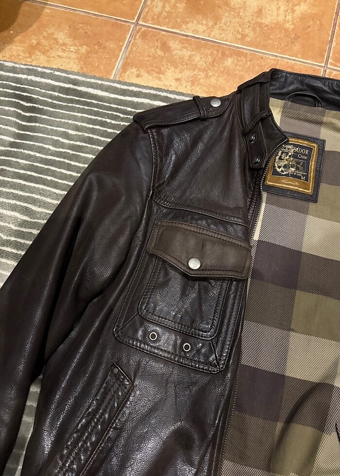 Cardazor Deri Ceket - Görsel 5