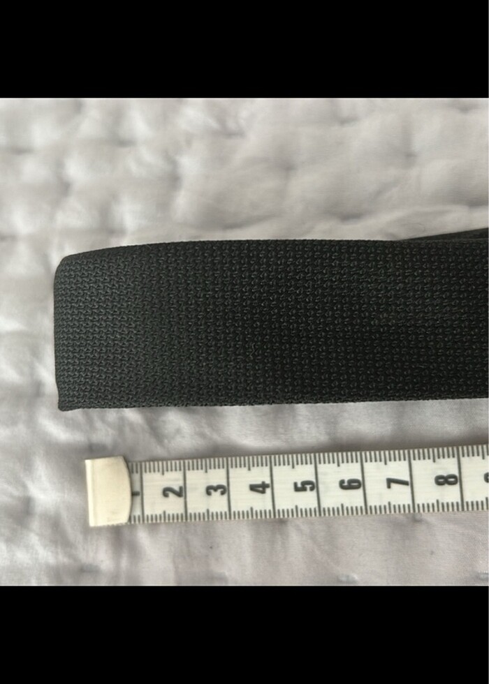 İnce siyah kravat - Görsel 5