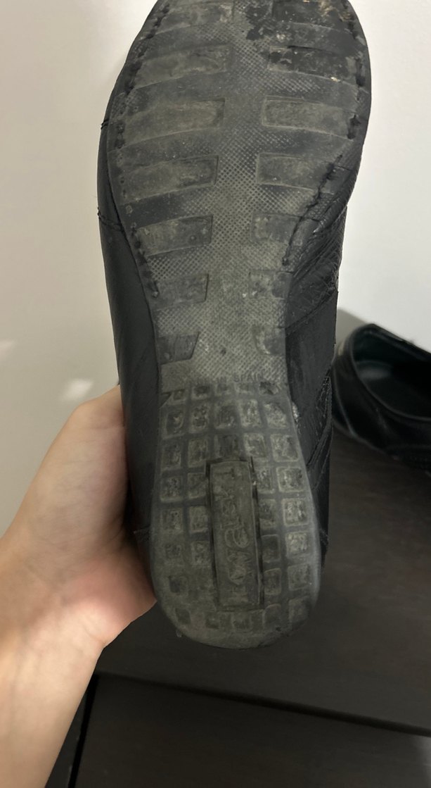 Vintage Deri Siyah kowlaski Tarzı 
 Spor Ayakkabı - Görsel 5