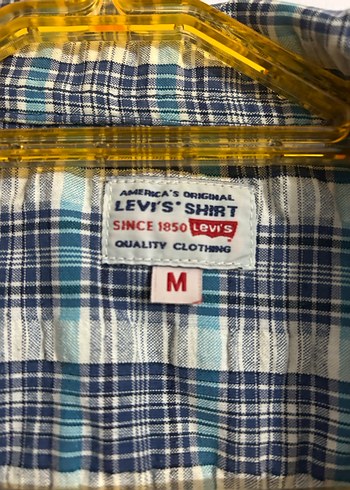 Levis Düğmeli Kısa Kollu vintage Gömlek - Görsel 3
