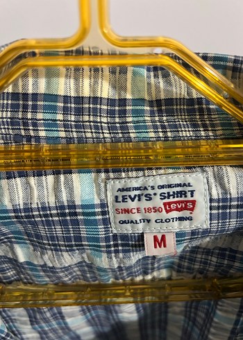 Levis Düğmeli Kısa Kollu vintage Gömlek - Görsel 5