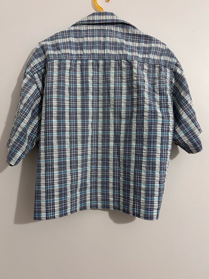 Levis Düğmeli Kısa Kollu vintage Gömlek - Görsel 4