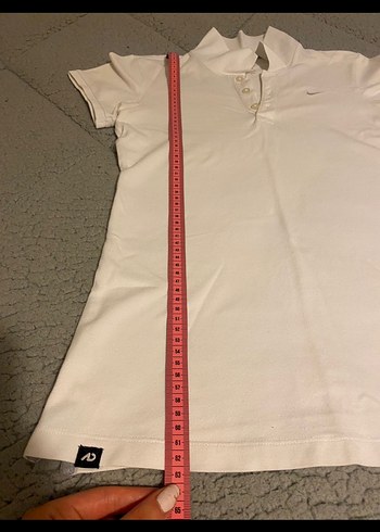 Nike kısa kollu orijinal polo tişört Beyaz-krem - Görsel 3