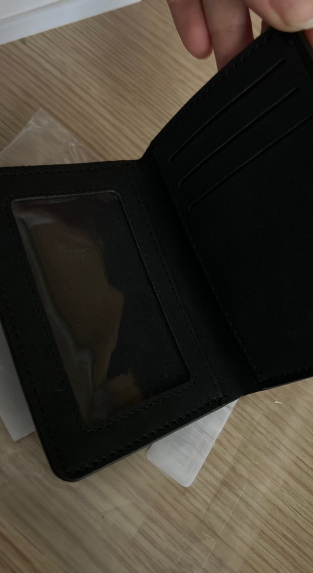 Siyah ankh sembollü baskı cüzdan kartlık - Görsel 2