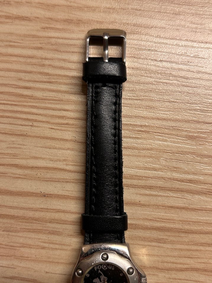 Siyah Kemerli polo Vintage Kadın Saati - Görsel 3