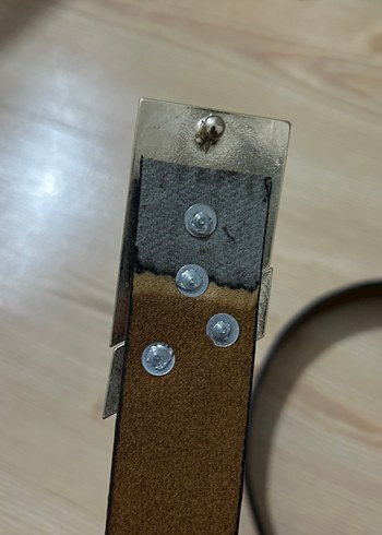 Kahverengi Biker Kemer - Görsel 6