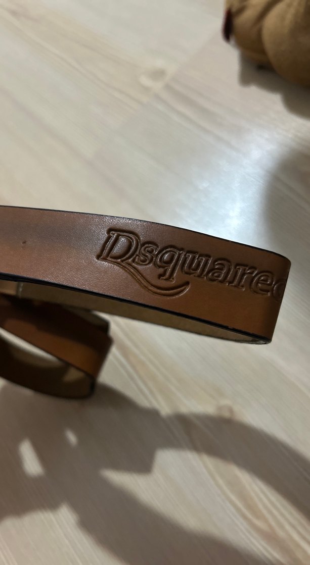 Kahverengi Biker Kemer - Görsel 2