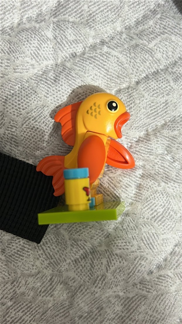 Sarı Lego Figür - Ördek Kostümü orijinal - Görsel 2