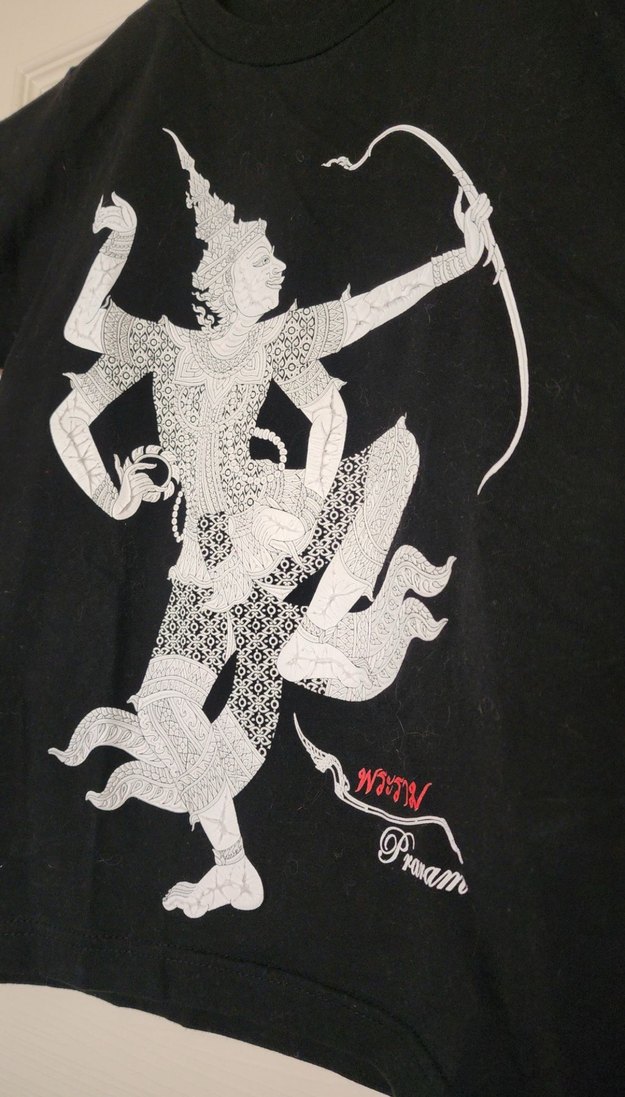 Siyah Baskılı yurtdışı tişört - Görsel 2