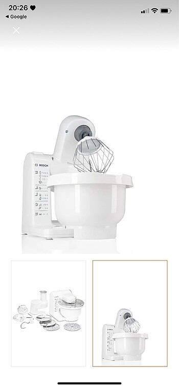 Bosch Bosch hamur yağurma makinesi