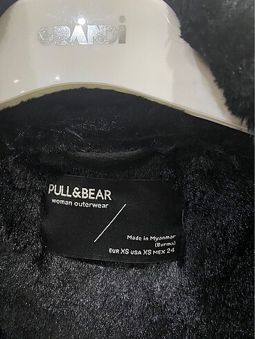 Pull and Bear Kürklü kaban