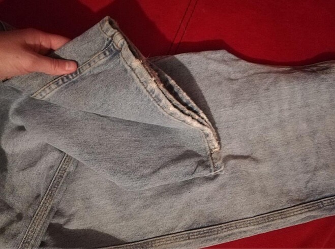 34 Beden mavi Renk Yüksel bel jeans