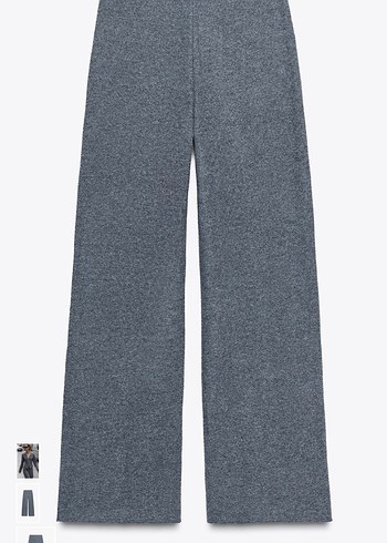 ZARA Soft touch palazzo trousers - Görsel 2