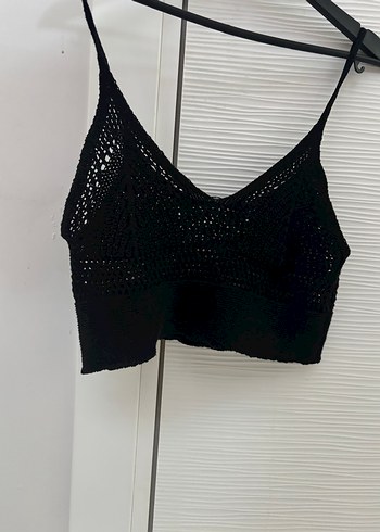 American Vintage Siyah Gotik Midi Bralet