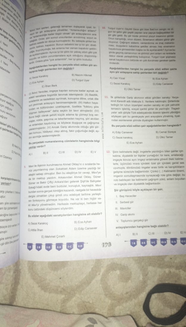 AYT Edebiyat Soru Bankası Arigami - Görsel 2