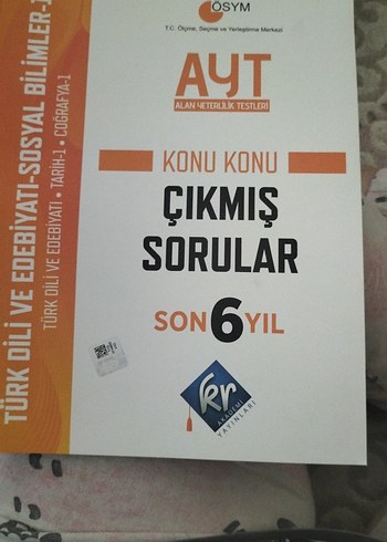 AYT Konu Konu Çıkmış Sorular Son 6 Yıl