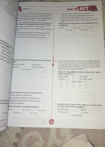 Beden Renk 2022 Benim Hocam AYT Coğrafya Soru Bankası