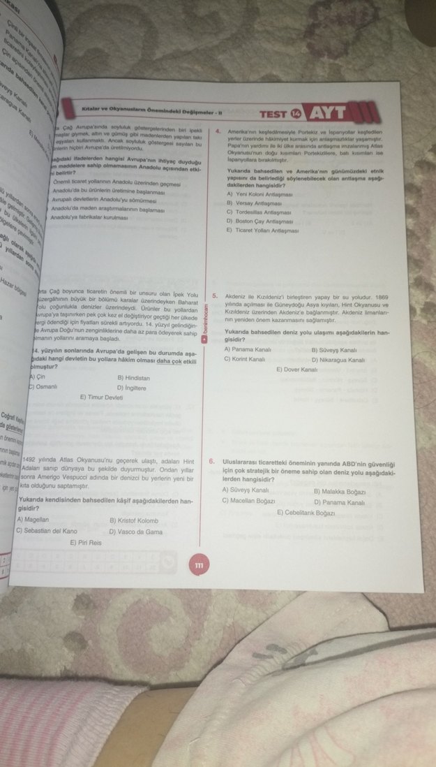 2022 Benim Hocam AYT Coğrafya Soru Bankası - Görsel 2