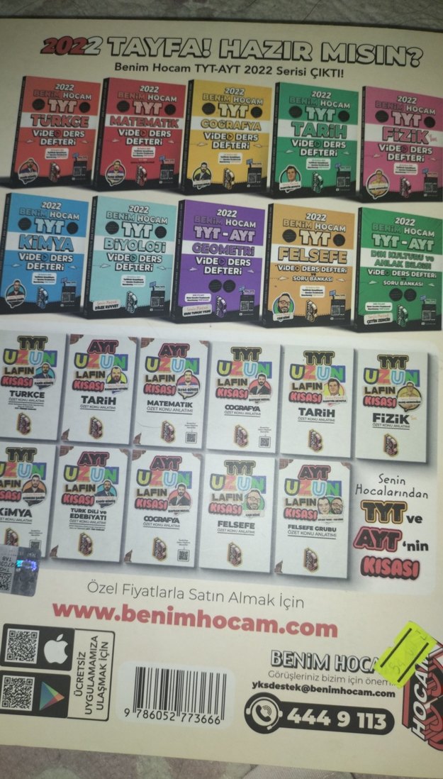 2022 Benim Hocam AYT Coğrafya Soru Bankası - Görsel 5