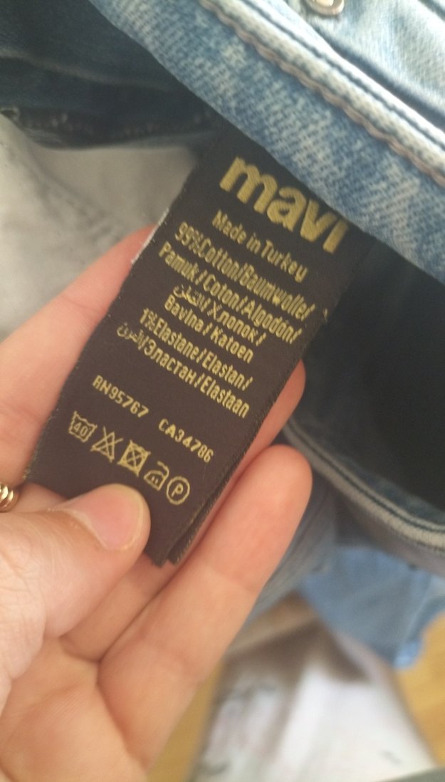 Gri Kemerli Rahat Kesim Midi Boy Kadın Kot Pantolon - Görsel 5